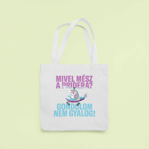 ZShowTime vászontáska - Mivel mész a Pridera?